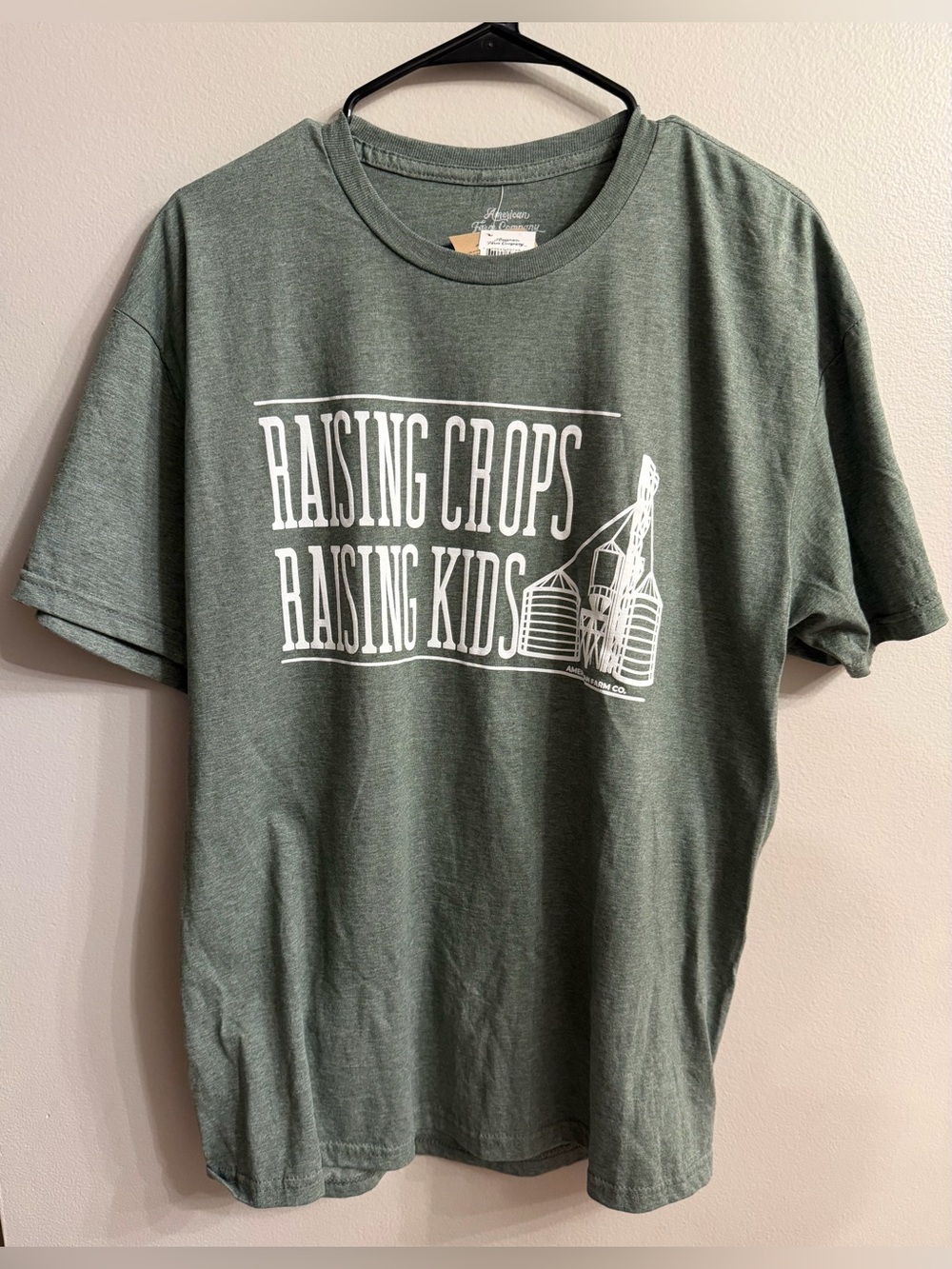 American Farm Company Raising Crops Raising Kids T Shirt
